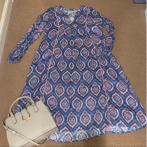 NWT World Market Printed Swing Dress in Large/XL!